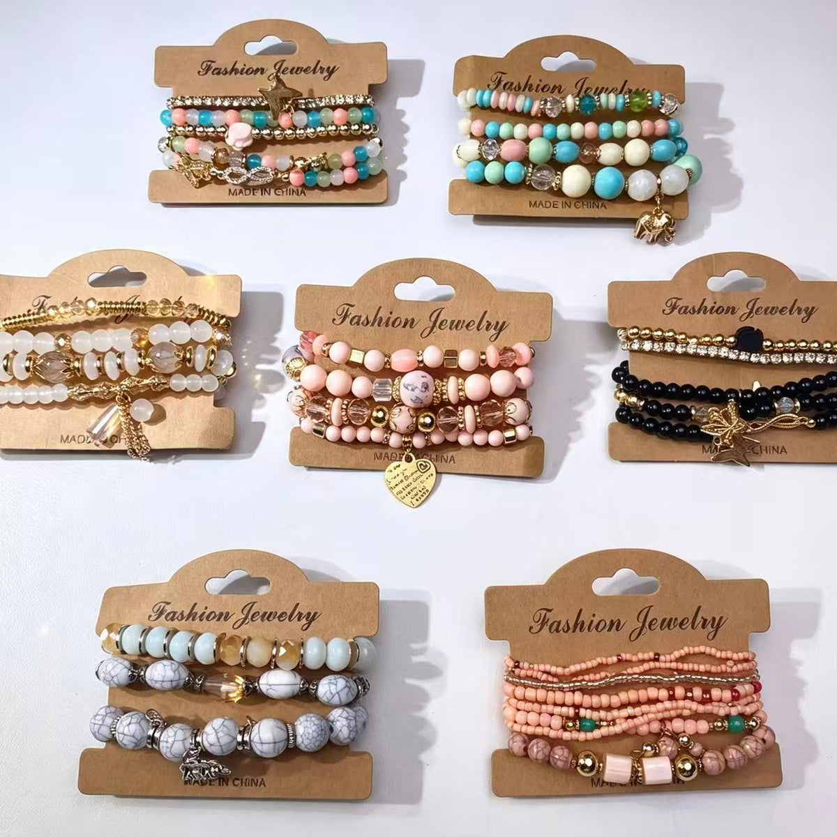 Beaded Bracelet Stack Mystery Bag – Opened Live