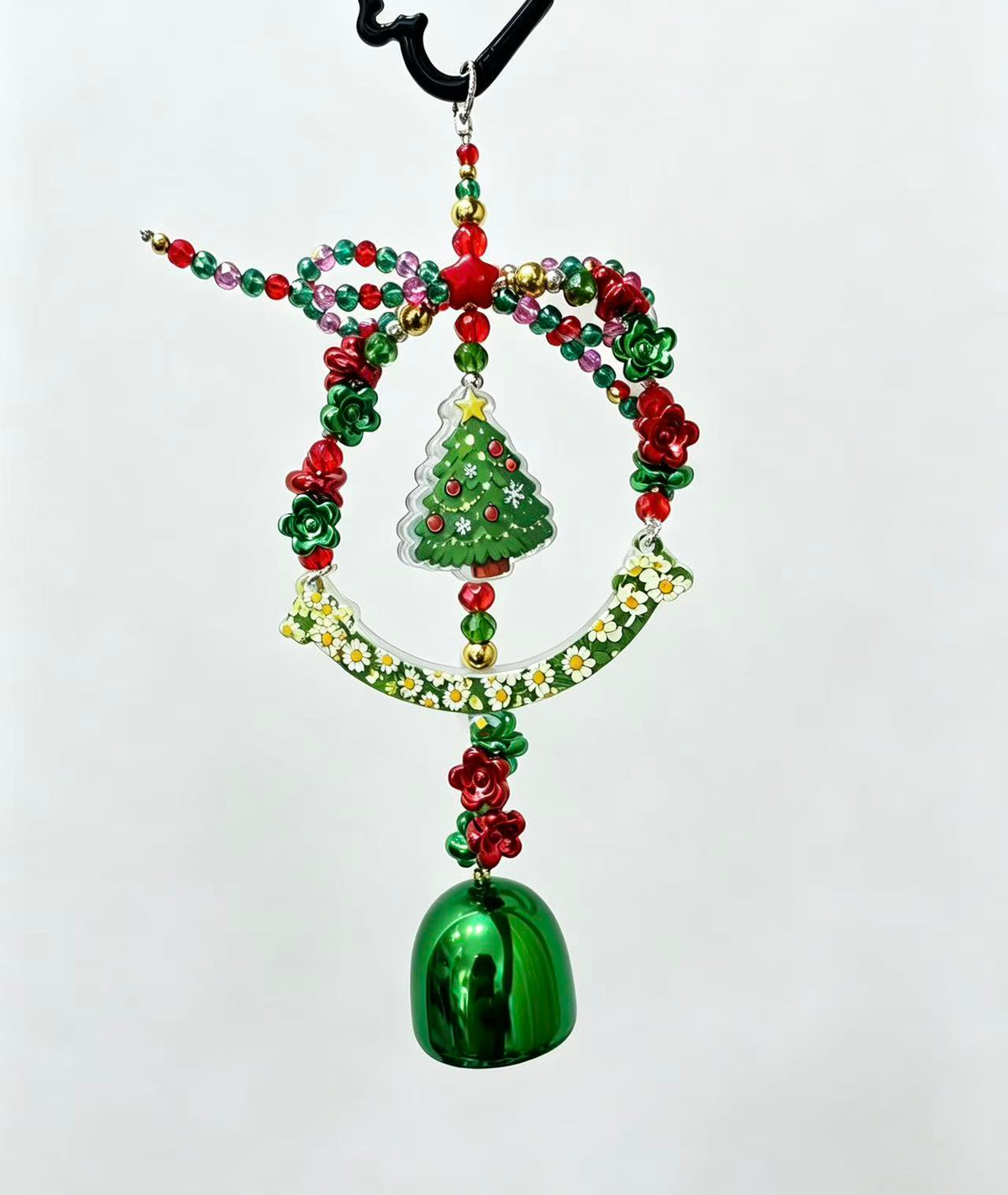 Emerald Christmas Charm Mix