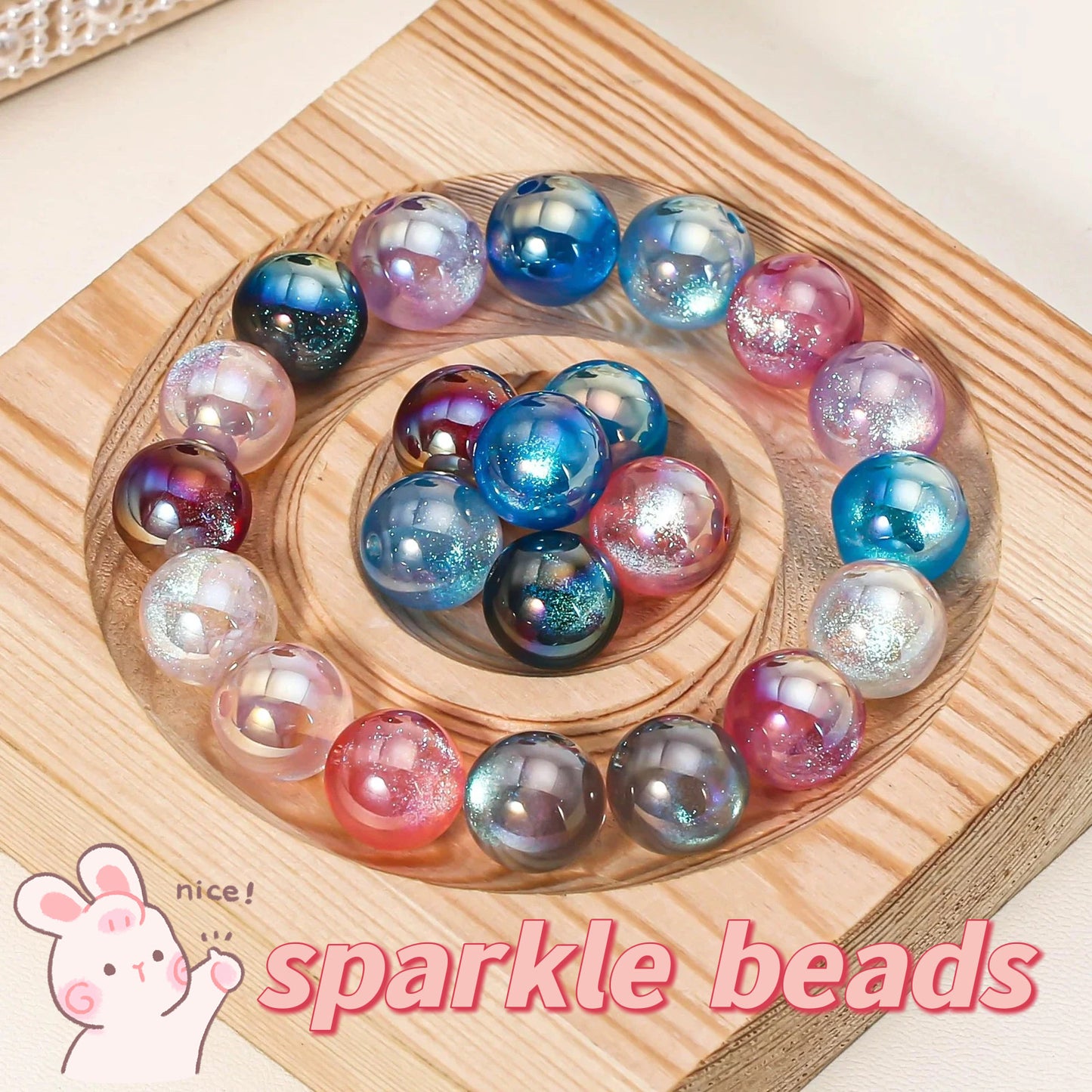 DIY Sparkle beads- Open in live（(Guessing the color will yield more)）
