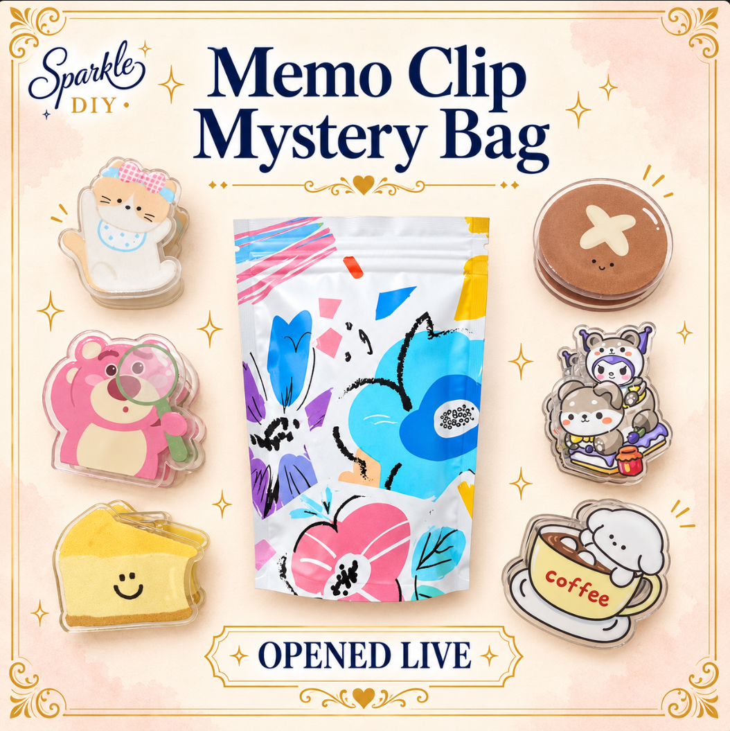 Memo Clip Mystery Bag – Opened Live