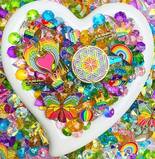 Rainbow Candy Sun Catcher Mix