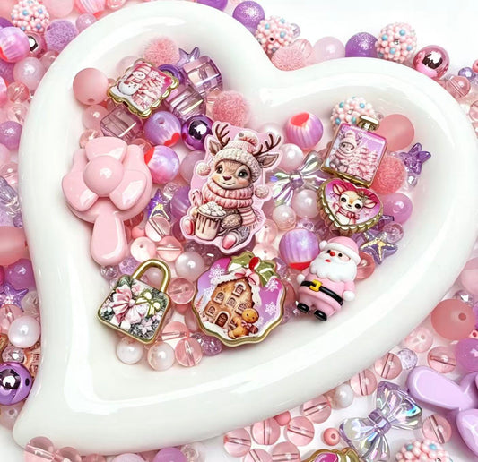 Pink Reindeer Christmas Mix