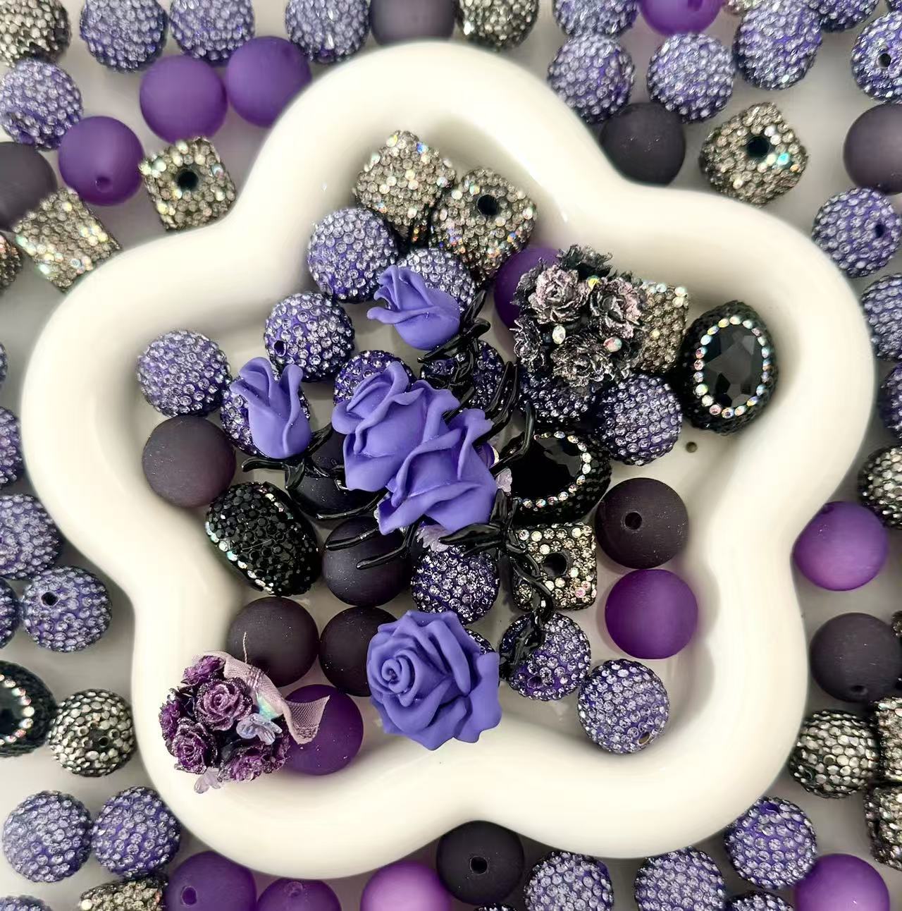 Purple Scorpion Diamond Ball Mix