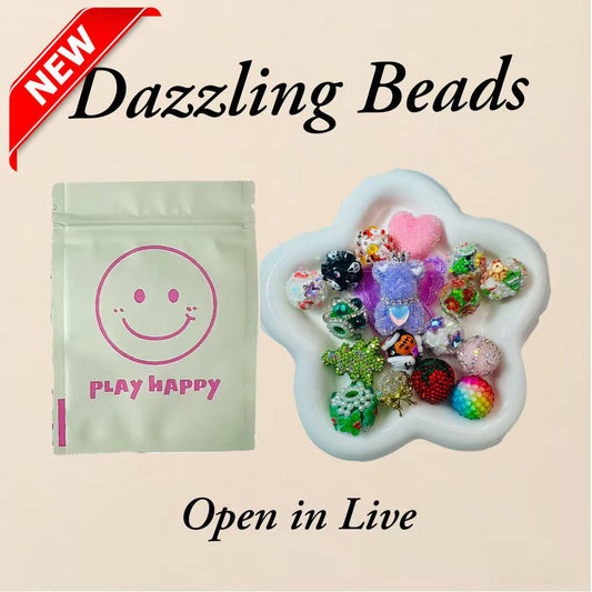 【New 💖】Dazzling Beads Blind Bag for Beaded Pen- Open in live