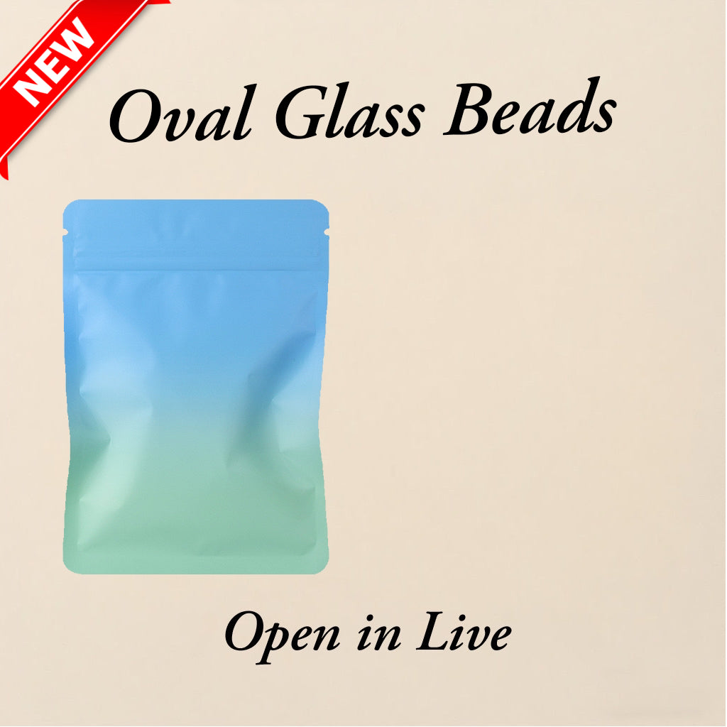 【New 💖】Oval Glass Beads Blind Bag - Open in live
