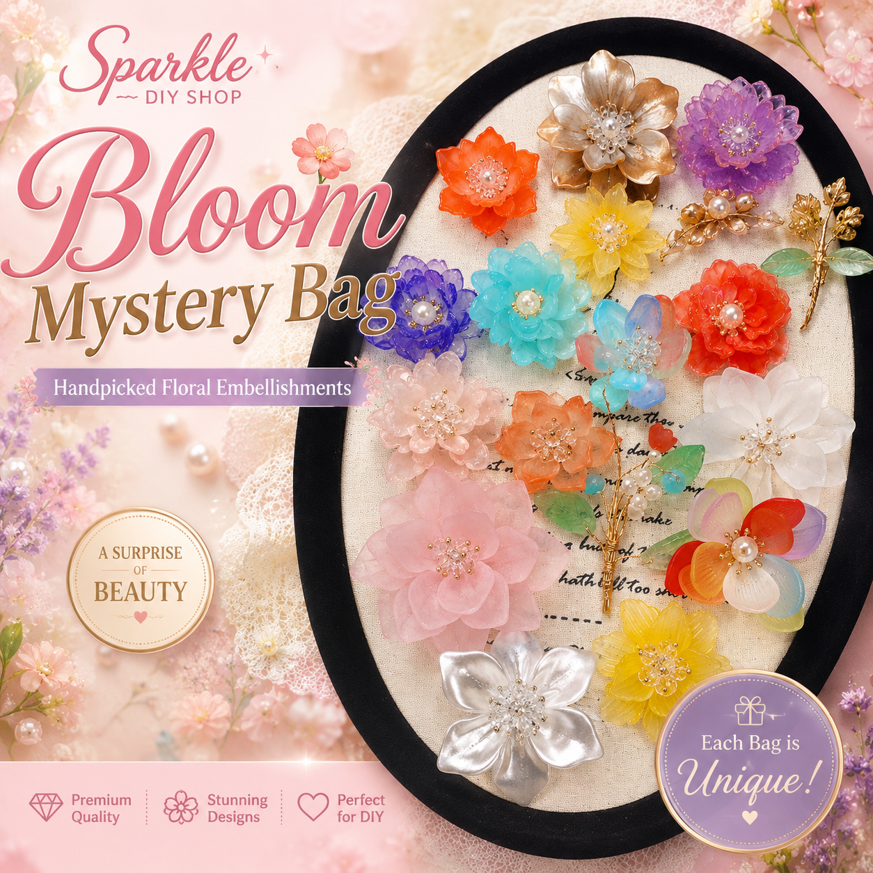 【New 💖】Bloom Mystery Bag- Open in Live