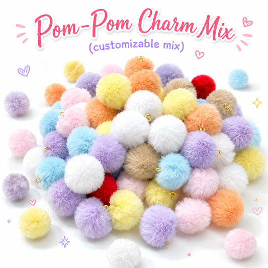Pom-Pom Charm Mix (customizable mix)
