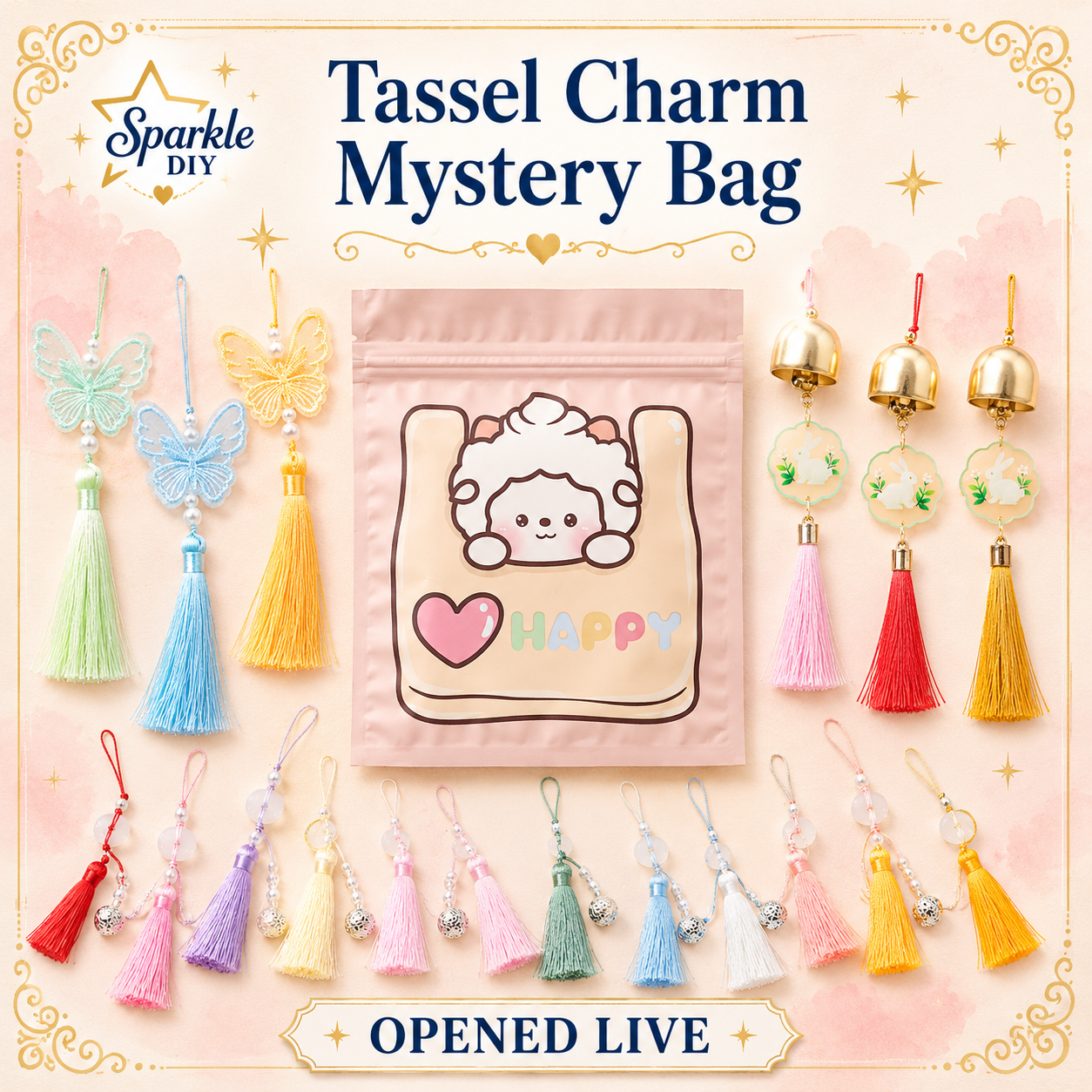 Tassel Charm Mystery Bag – Opened Live