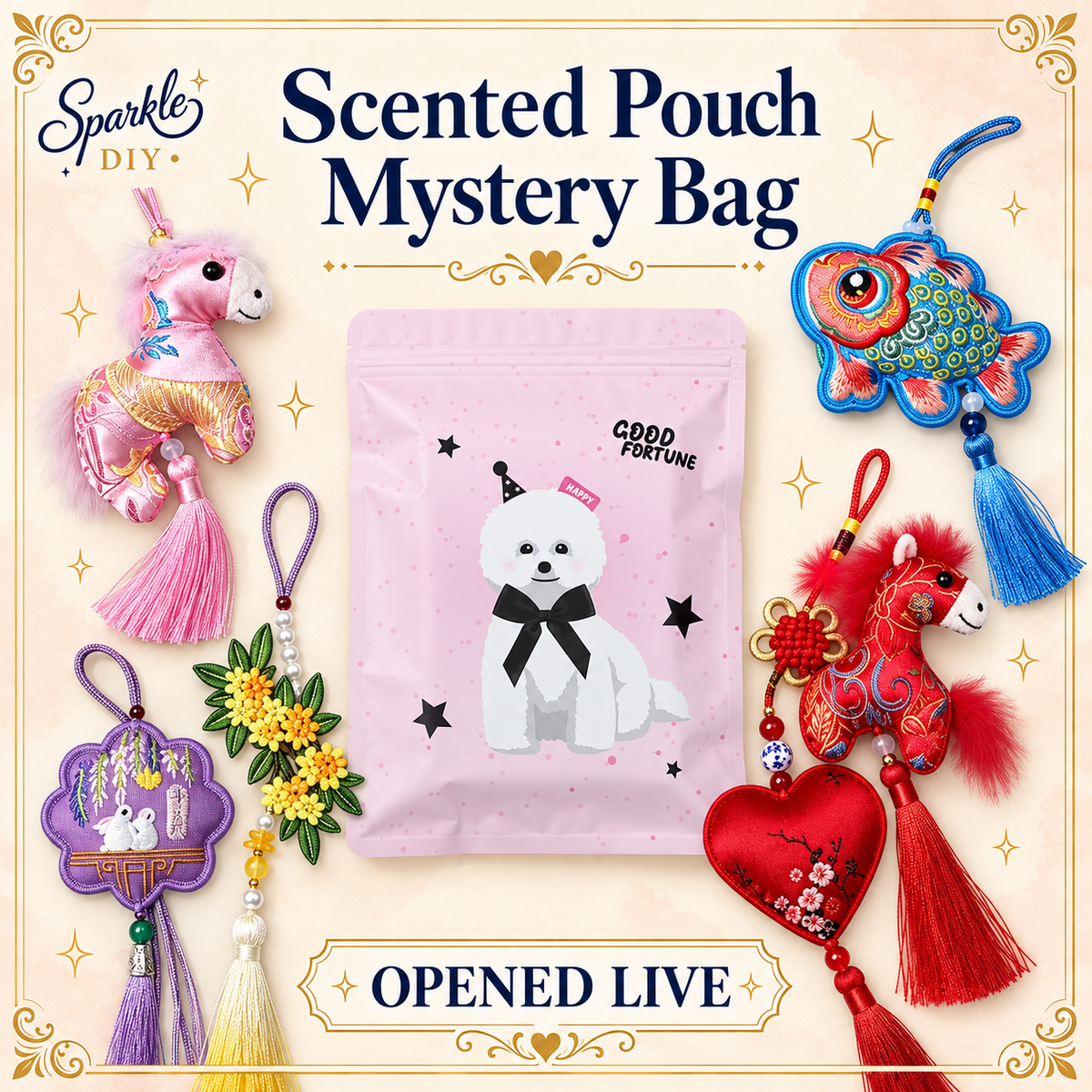 Scented Pouch Mystery Bag – Opened Live