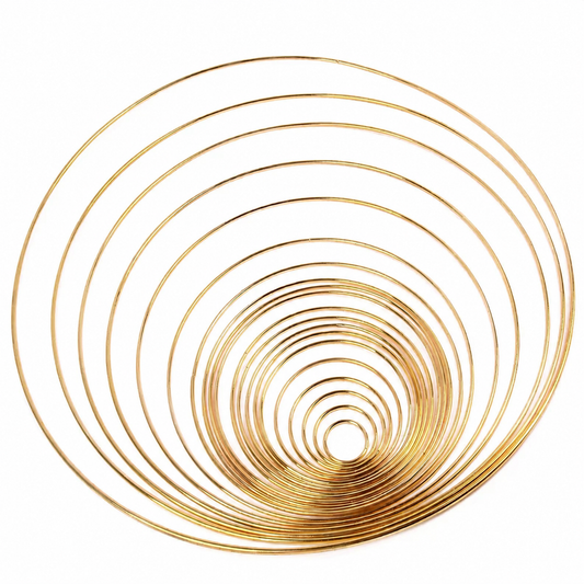 Metal Rings for DIY Crafts（Offline packaging）
