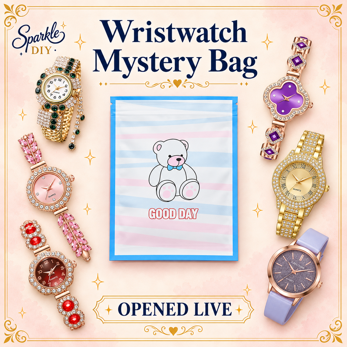 Wristwatch Mystery Bag – Opened Live
