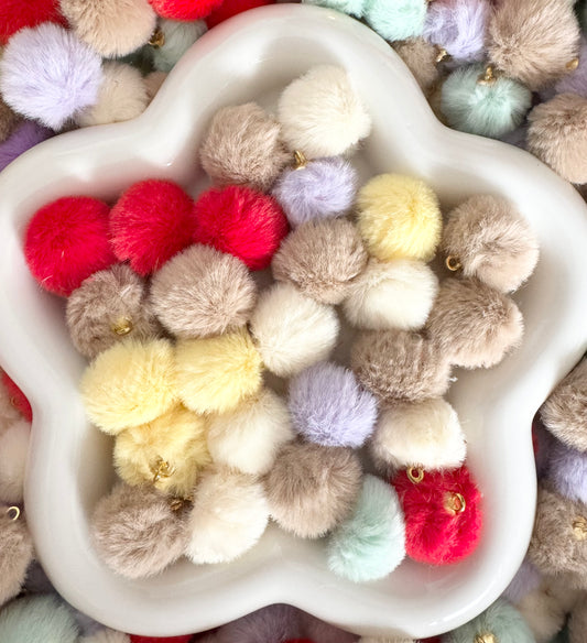 Plush car hanging beads Mix