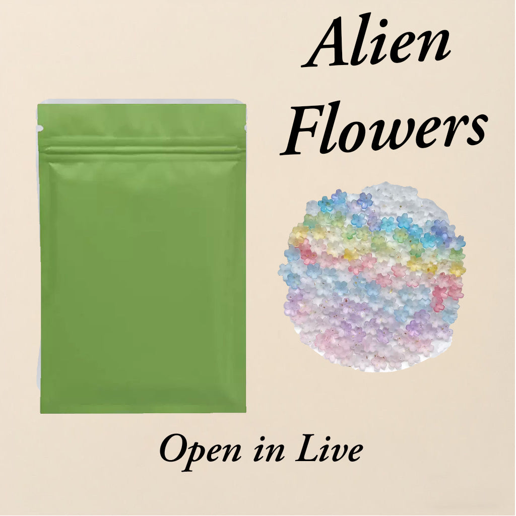 DIY Alien flower glass Lucky Bags- Open in Live