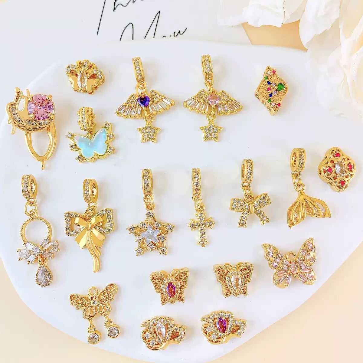 【New 💖】Zircon necklace Pendant Blind Bags- Open in live