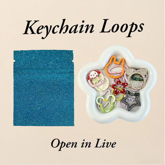 【New】Keychain Loops Blind Bag for Keychain/phone chain- Open in live