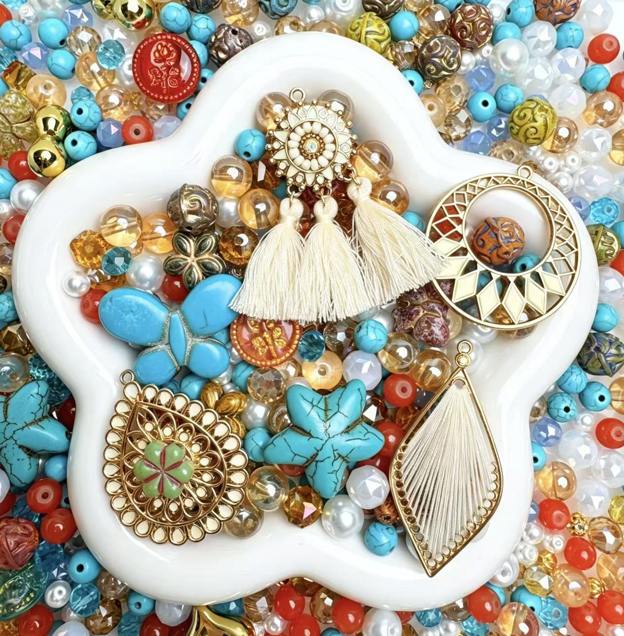 Golden Turquoise Mix