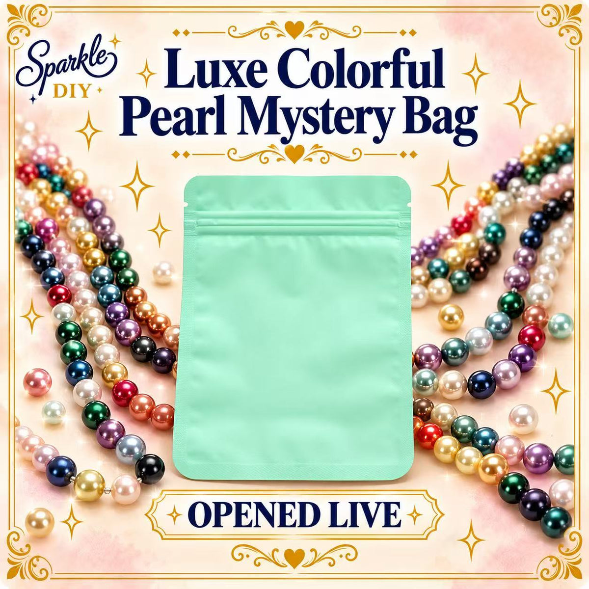 Luxe Colorful Pearl Mystery Bag – Opened Live