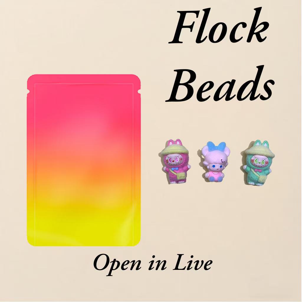 【New 💖】Flock Beads Bag- Open in live