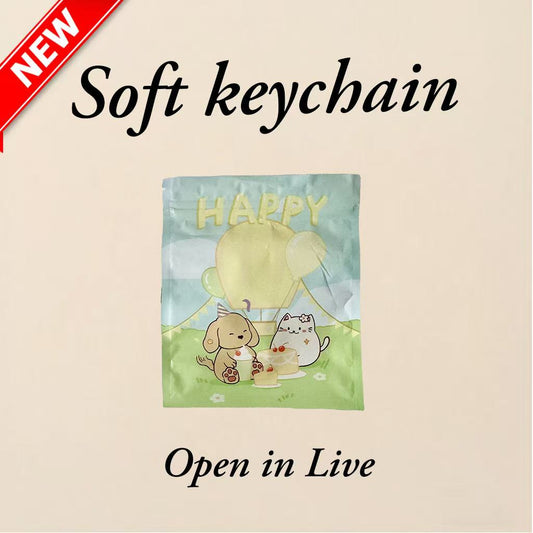 【New 💖】soft keychain Blind Bags- Open in live