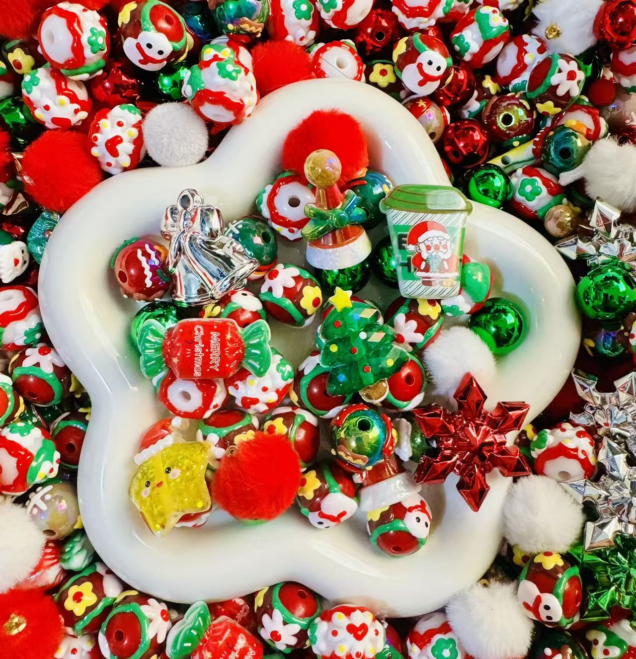 Christmas series bead mix