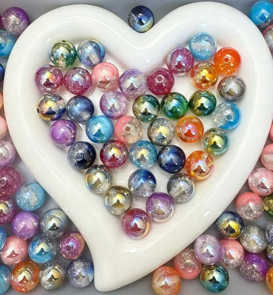 20mm Resin Focal Beads MIX