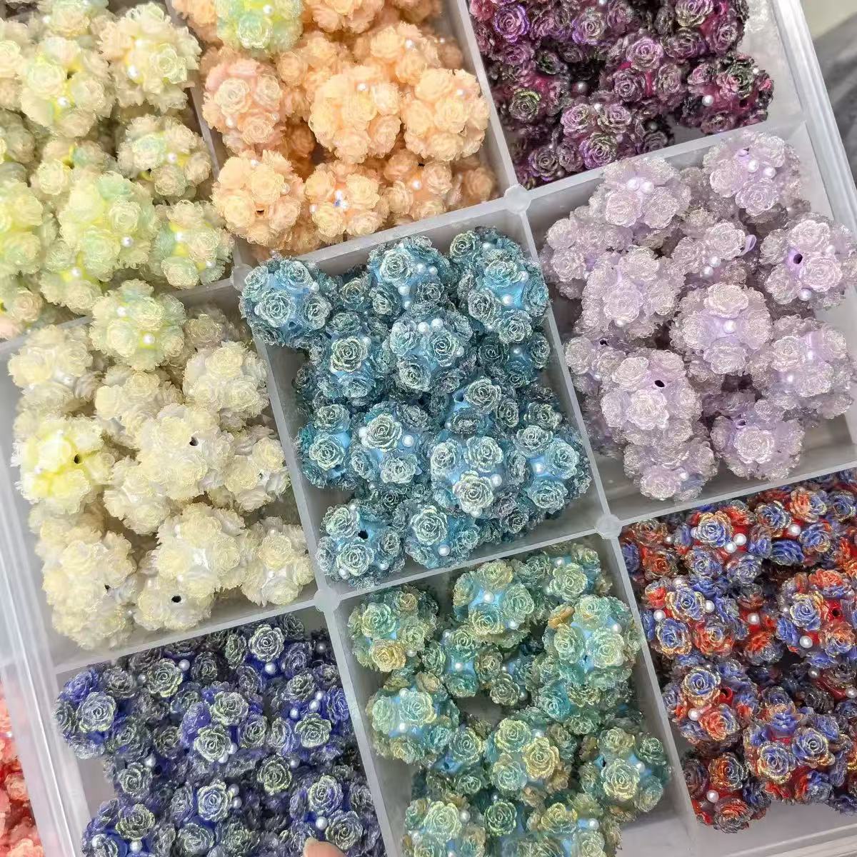【New Arrival 】DIY Flower Beads- Open in live