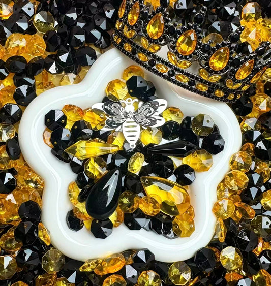 Queen Bee's Crown Suncatcher Bead Mix | DIY Supplies