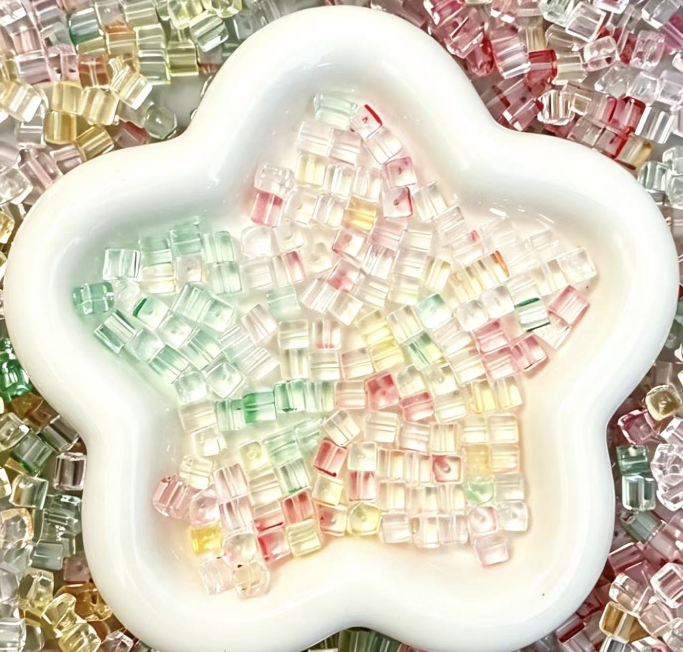 【BOGO】Vierkante kralenmix