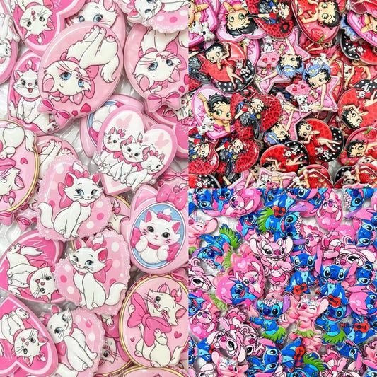Cute Cartoon Acrylic Beads Mix – Choose Your Style