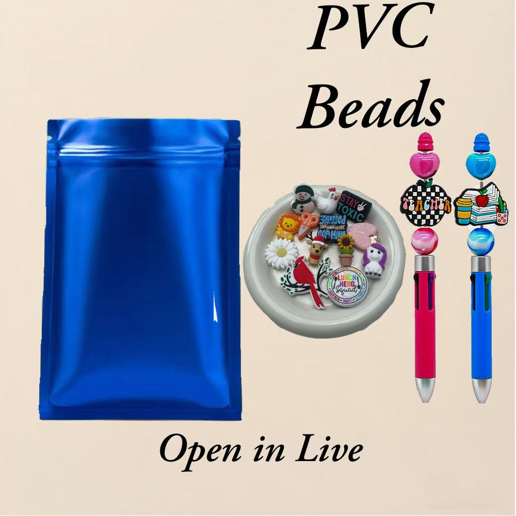 【New Arrival 】PVC/Focal Beads Blind Bag for Beadable Pen\Keychain- Open in live