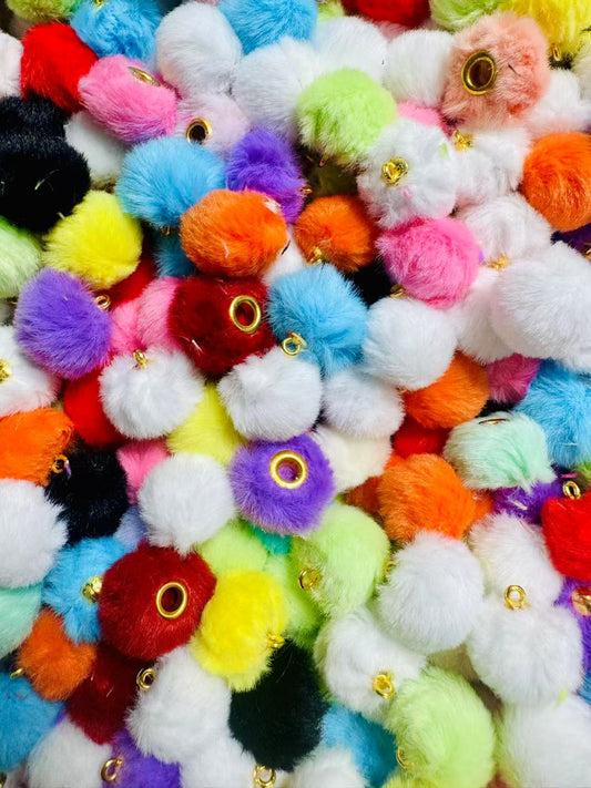 Plush car hanging beads Mix