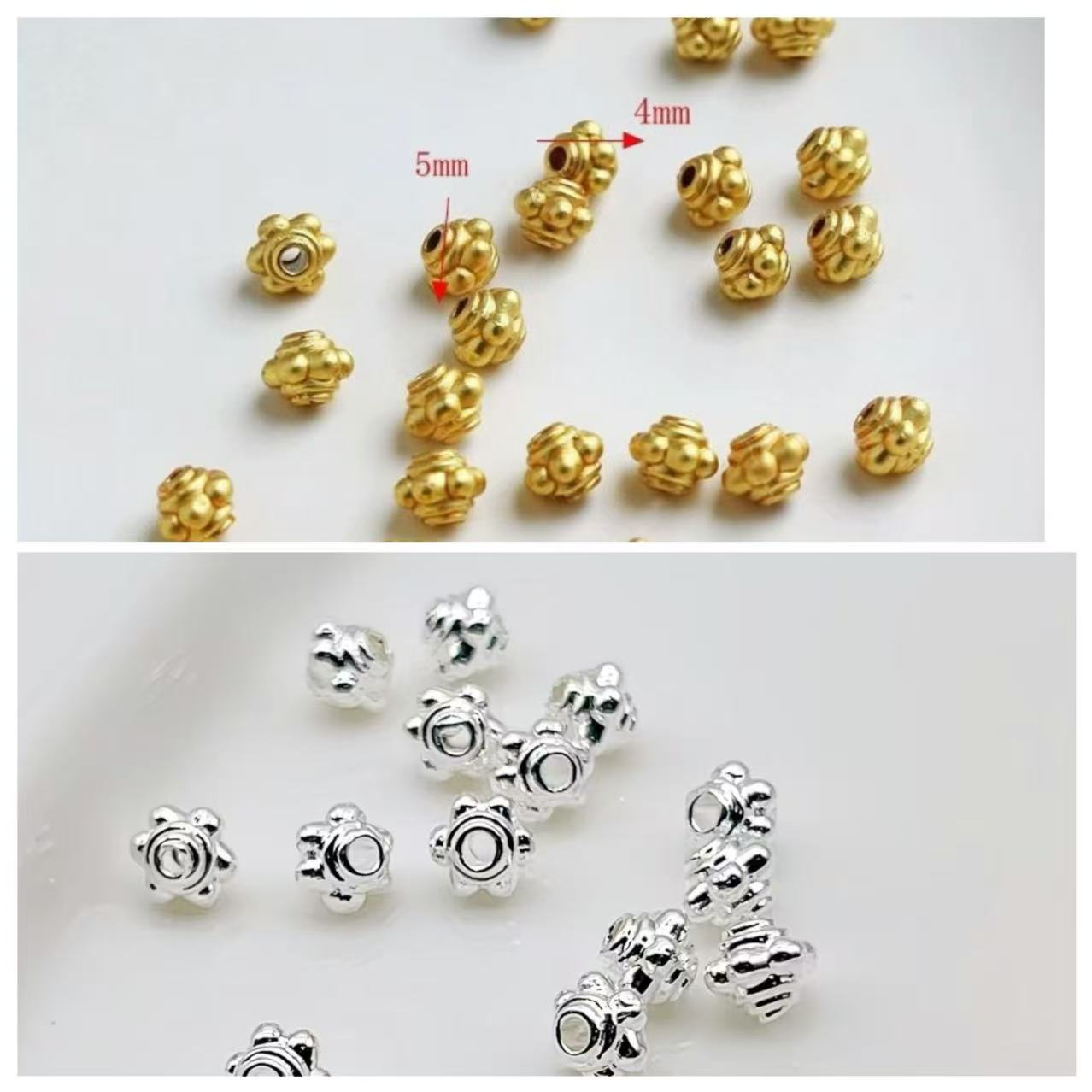 UFO spacer beads