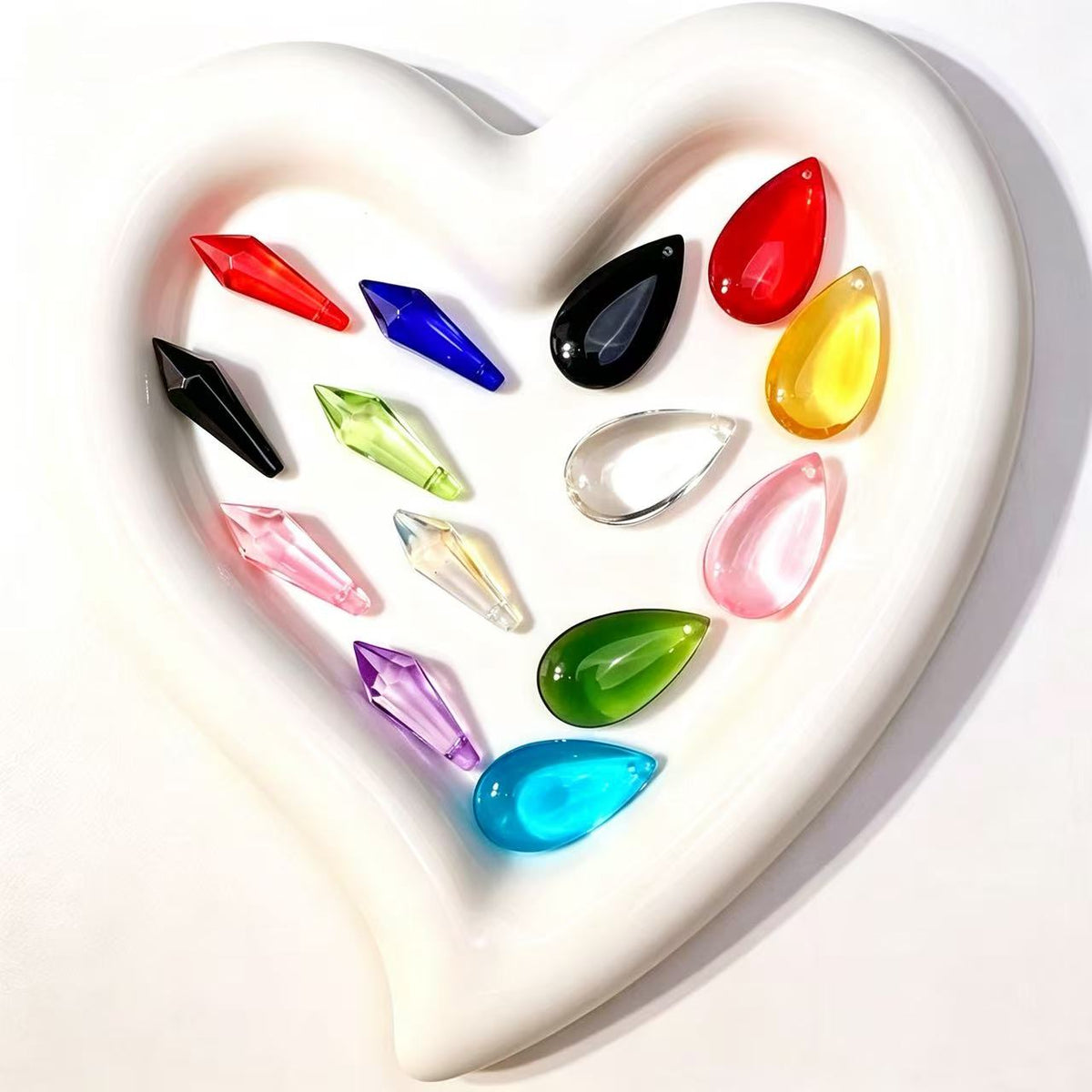 38mm polished pendant/Icicle Pendant Mix