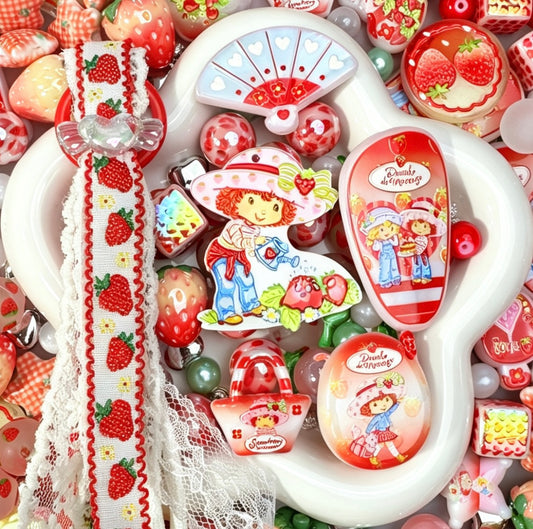 Aardbeienroommix