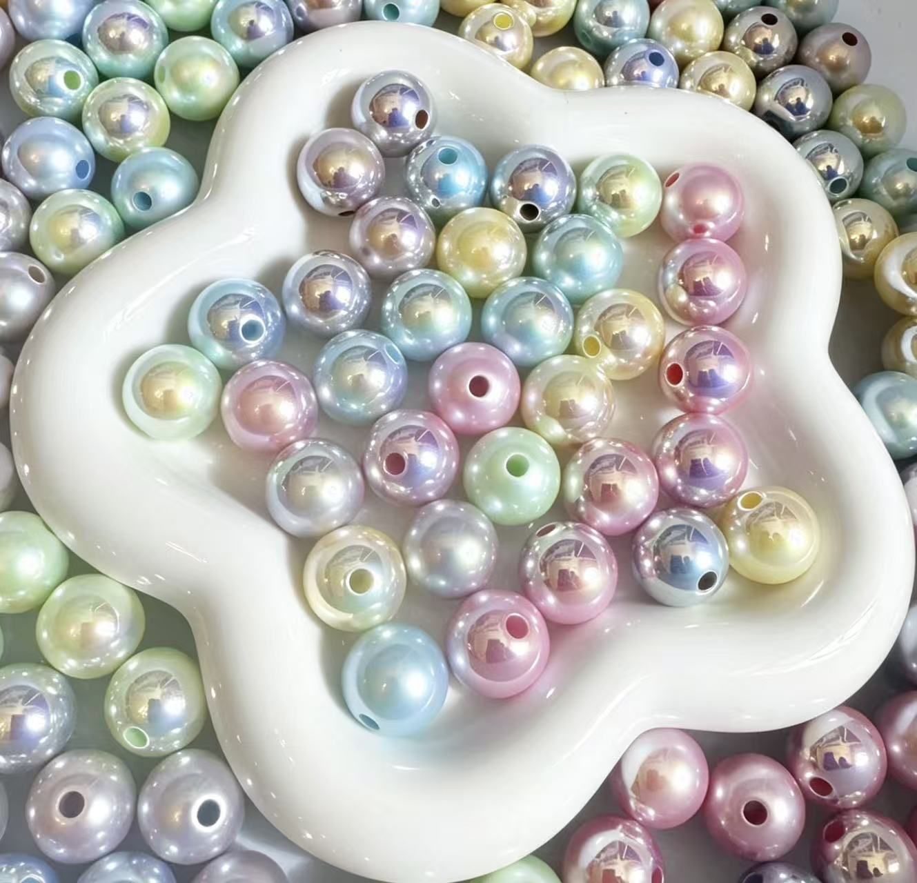 Aurora Acrylic Beads Mix