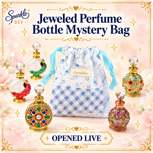 Jeweled Perfume Bottle Mystery Bag – Opened Live