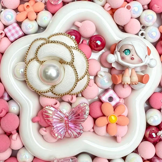 Sweet Pink Garden Car Hanger Mix