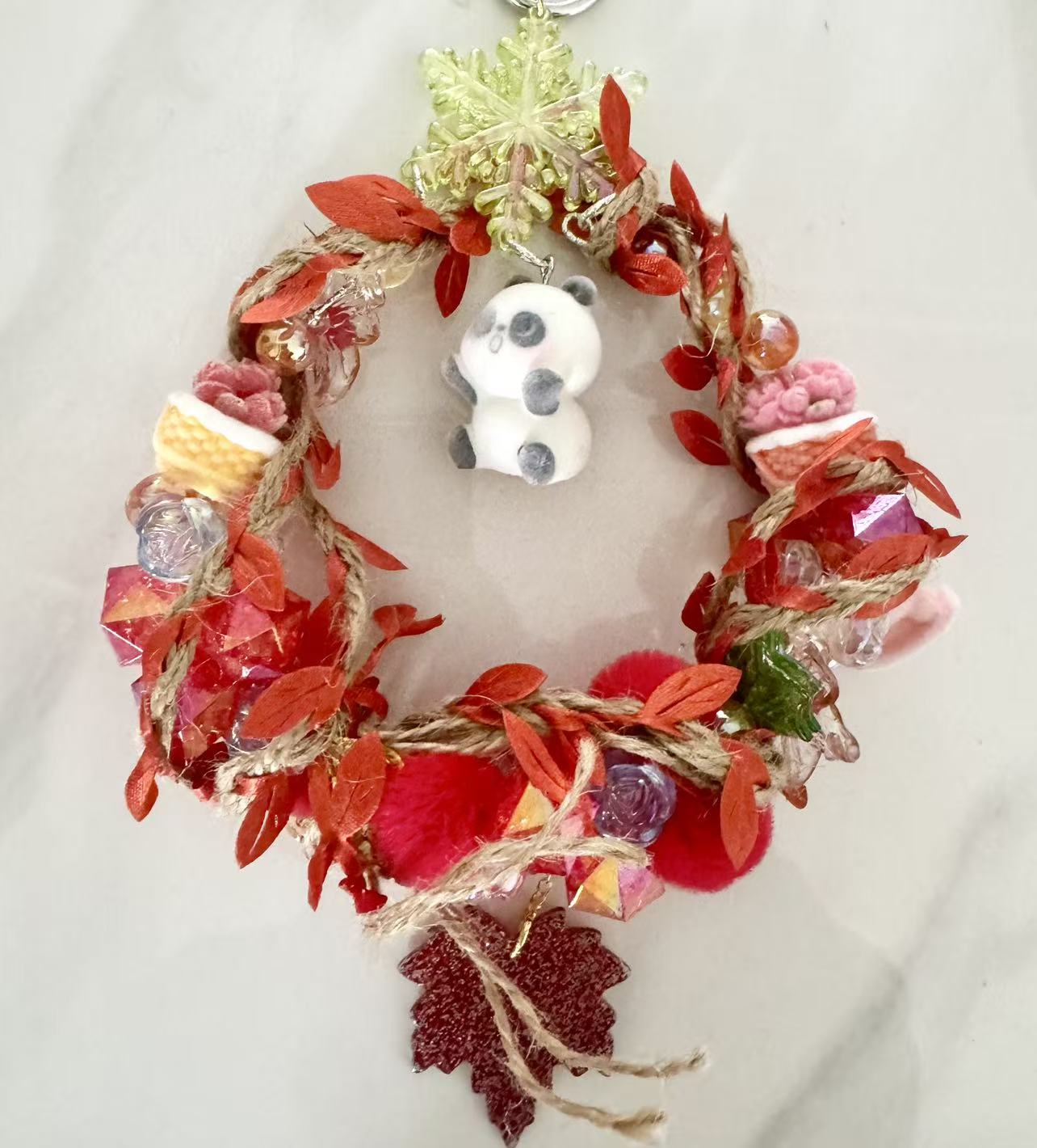 Panda’s Autumn Wreath Charm Mix