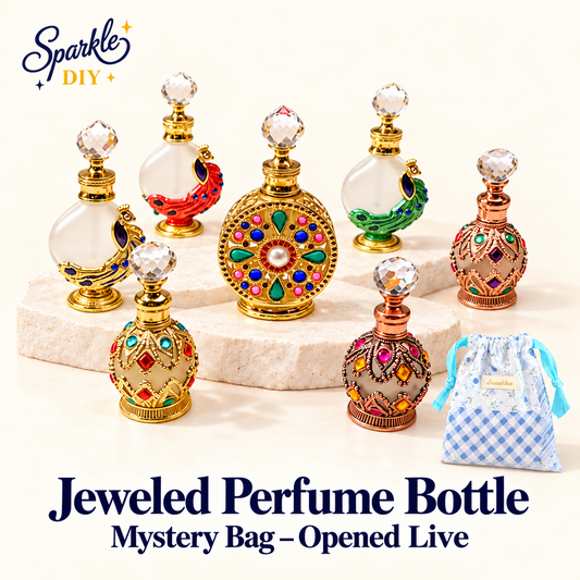 Jeweled Perfume Bottle Mystery Bag – Opened Live