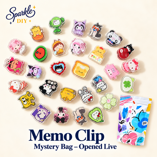 Memo Clip Mystery Bag – Opened Live