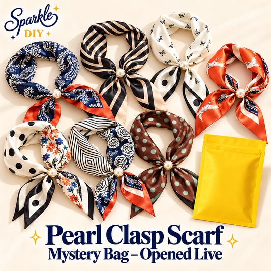 Pearl Clasp Scarf Mystery Bag – Opened Live