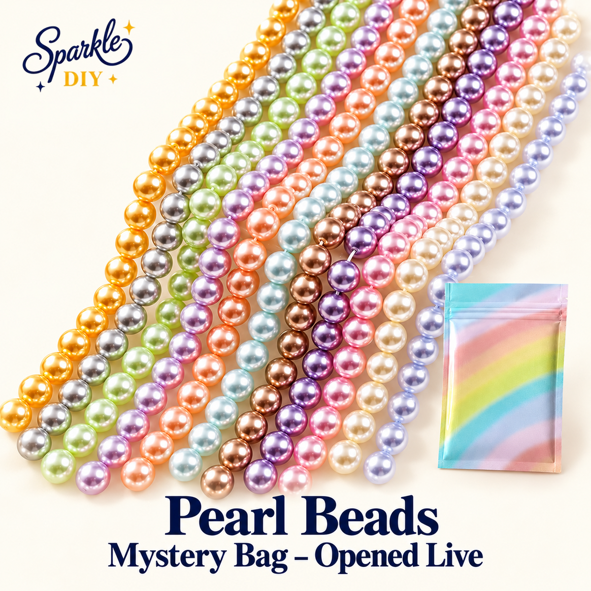 【New Baroque 💖】 DIY Pearl Lucky Bags - Open in Live