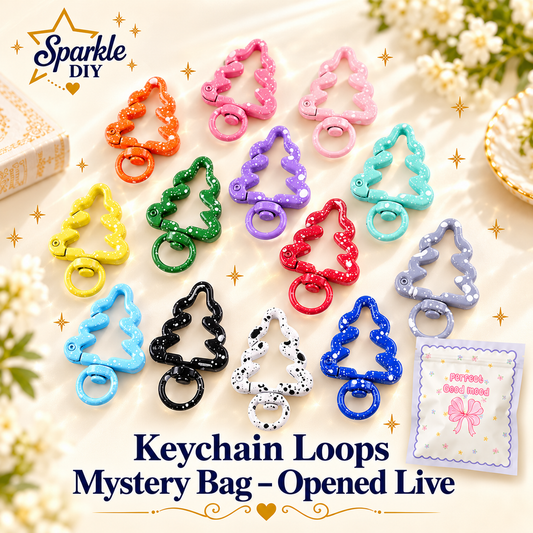 【New】Keychain Loops Blind Bag for Keychain/phone chain- Open in live