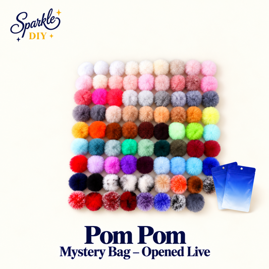 Large Pom-Pom Blind Bags | 6–8cm | Opened Live on TikTok