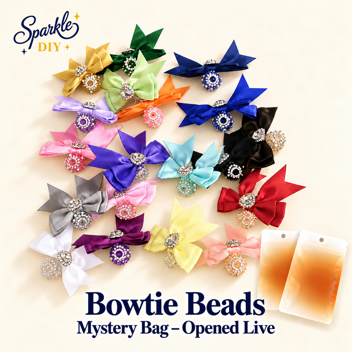 【New Christmas】Bowtie Bead Blind Bag- Open in live