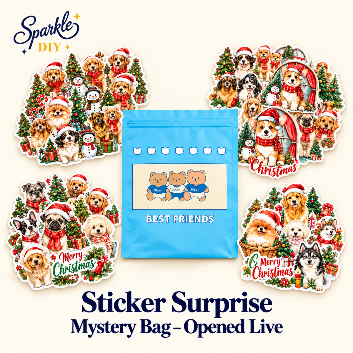 Sticker Mystery Bag – Opened Live