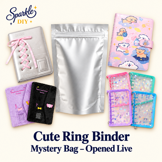 Cute Ring Binder Mystery Bag – Opened Live