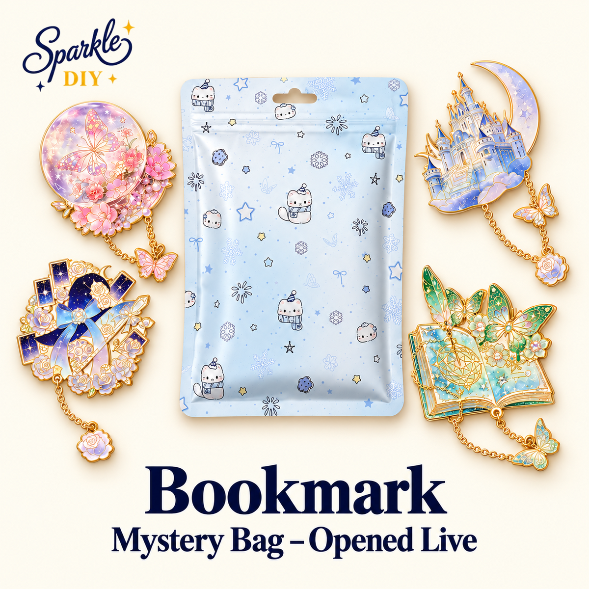 Bookmark Mystery Bag – Opened Live