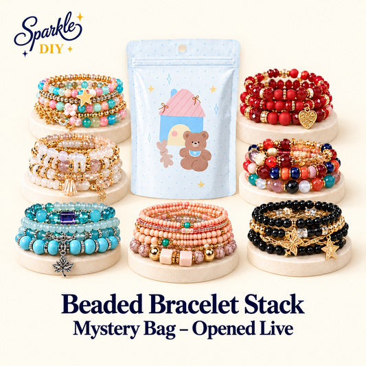 Beaded Bracelet Stack Mystery Bag – Opened Live