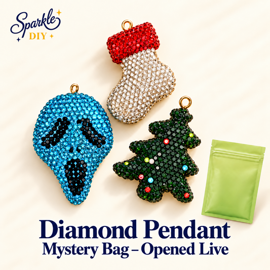 Diamond pendant Mystery Bag – Opened Live